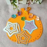new five star star layer cutting die metal new mold diy scrapbook photo album card decorative paper craft relief