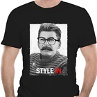 Новая футболка стиль в стиле СССР стиль Сталина в хипстерском России советский лидер летние топы для мужчин модные Семейные футболки