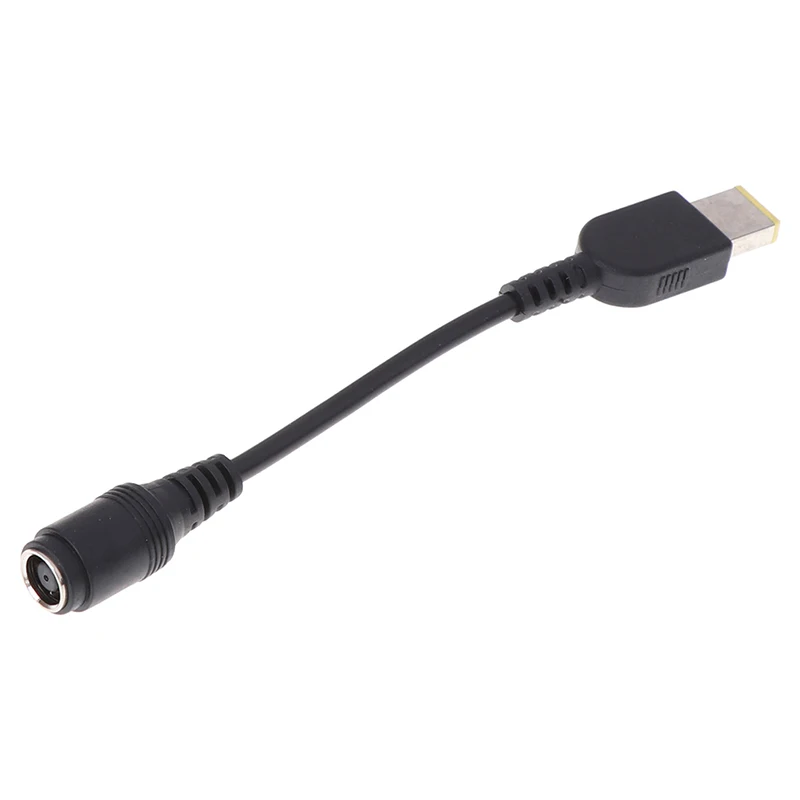 7.9*5.5mm Round Jack to Square Plug End Adapter Pigtail Charger Power Converter Cable For IBM for Lenovo Thinkpad | Компьютеры и офис