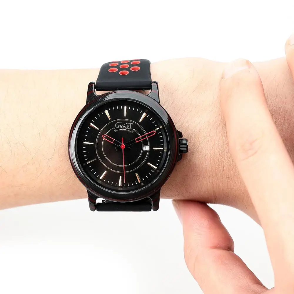 Мужские часы ELM ERA из углеродного волокна противоударные водонепроницаемые