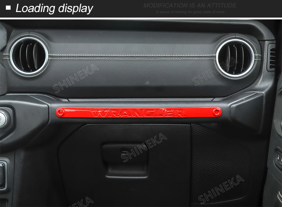 Внутренние молдинги для Jeep Wrangler JL+ Co-pilot центральной консоли ручка полосы отделка, наклейки аксессуары для Jeep Wrangler