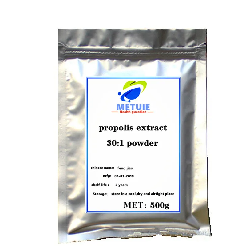 

Propolis extract powder skin whitening festival glitter face gems glossy supplement anti-aging and immunity-enhancing free shipp