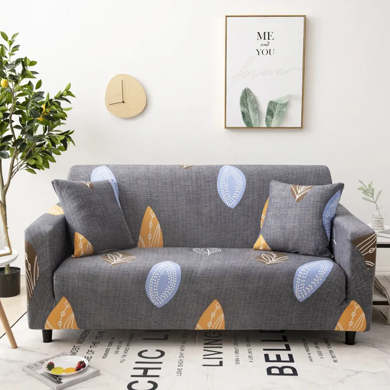 

PY 49Floral PStretch Elastic sofa cover cotton sofa towel Slip-resistant sofa covers for living room fully-wrapped anti-dust