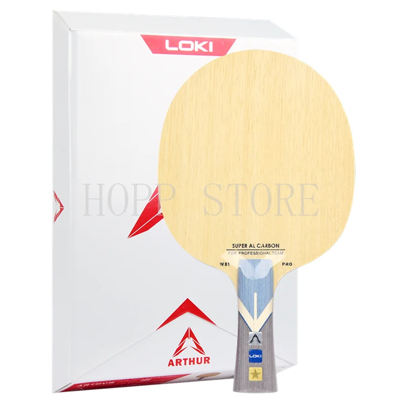 LOKI W81 PRO Super ALC Table Tennis Blade Racket (5+2 Outer ALC, OFF+) Original LOKI ARTHUR Special Ping Pong Bat Paddle