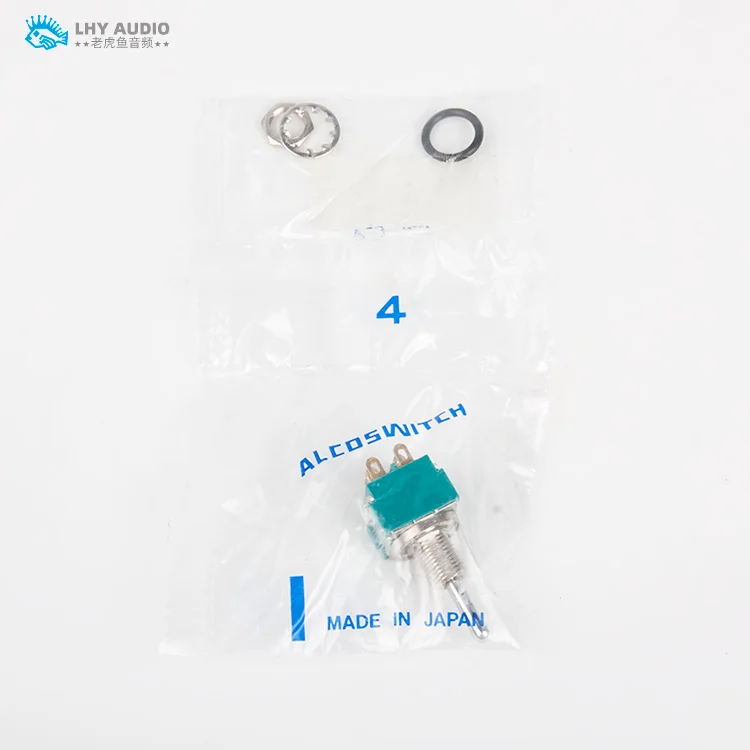 Original Japan ALCO SWITCH gold-plated 6-pin three gears toggle switch/signal switch | Электроника