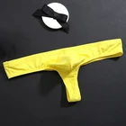 Трусы-стринги Мужские дышащие, мягкие трусы слипы, танга, пикантное нижнее белье