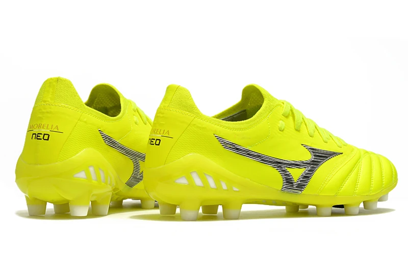 Оригинальная обувь Mizuno Creation MORELIA NEO III мужская вязаная FG Кроссовки спортивная