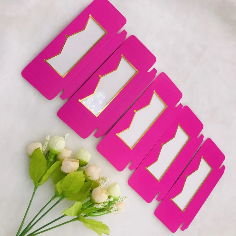 Пустая упаковка для ресниц мягкая бумага коробка индивидуальная фирменная