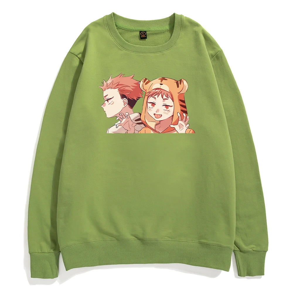 

Jujutsu Kaisen Graphic Hoodies Male Japan Anime Pullover Men Autumn Cotton Crewneck Sweatshirt Japanese Comics Mens Clothing
