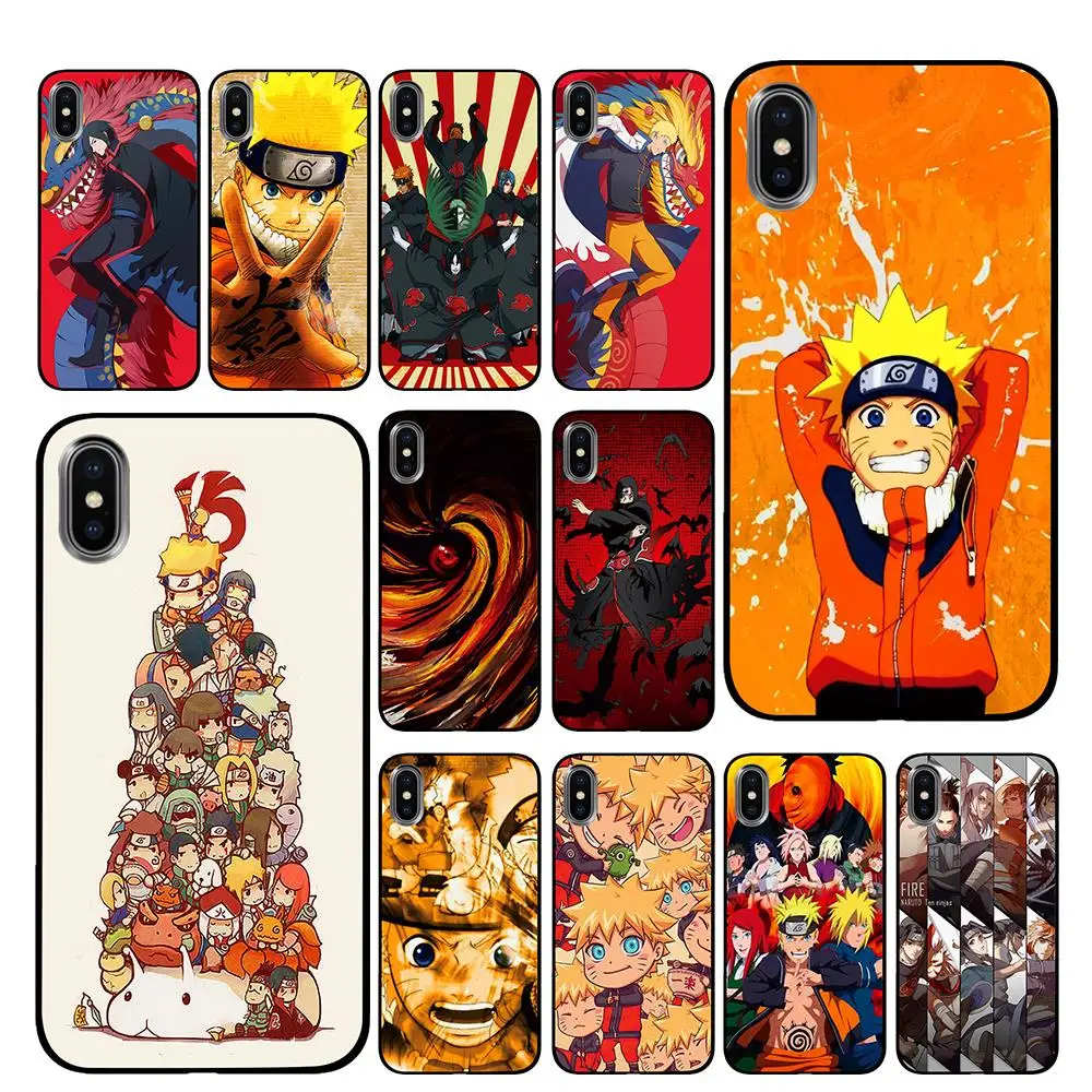 Дизайн Наруто для iPhone 5 5S SE 6 6s 7 8 Plus X XS Max XR чехлы телефонов | Мобильные телефоны и