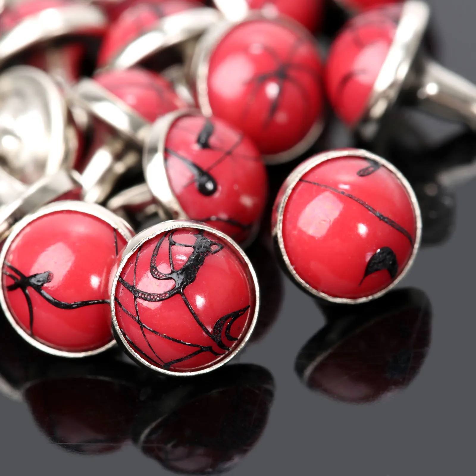 50 шт. заклепки для кожаных шипов и сумок ремней одежды обуви Ошейников домашних