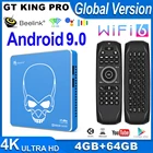 ТВ-приставка Amlogic S922X-H Beelink GT King Pro, Wi-Fi, 6 ядер, Android 9,0, 4 + 64 ГБ, 4K, 1000 м
