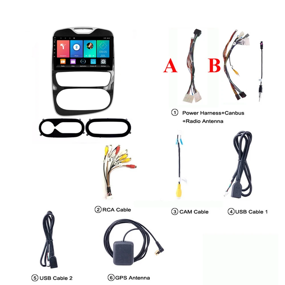 Автомагнитола 2DIN мультимедийный видеоплеер MP5 10 1 дюйма Android Wi Fi GPS навигация