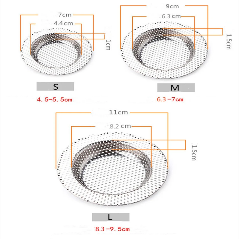 Новый кухонный фильтр для раковины из нержавеющей стали сливное отверстие
