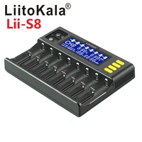 liitokala lii 600 lii s6 lii s8 lii pd4 lii 500 lii 500s 1 2v 3 7v 3 2v 18650 18350 26650 nimh lithium battery smart charger