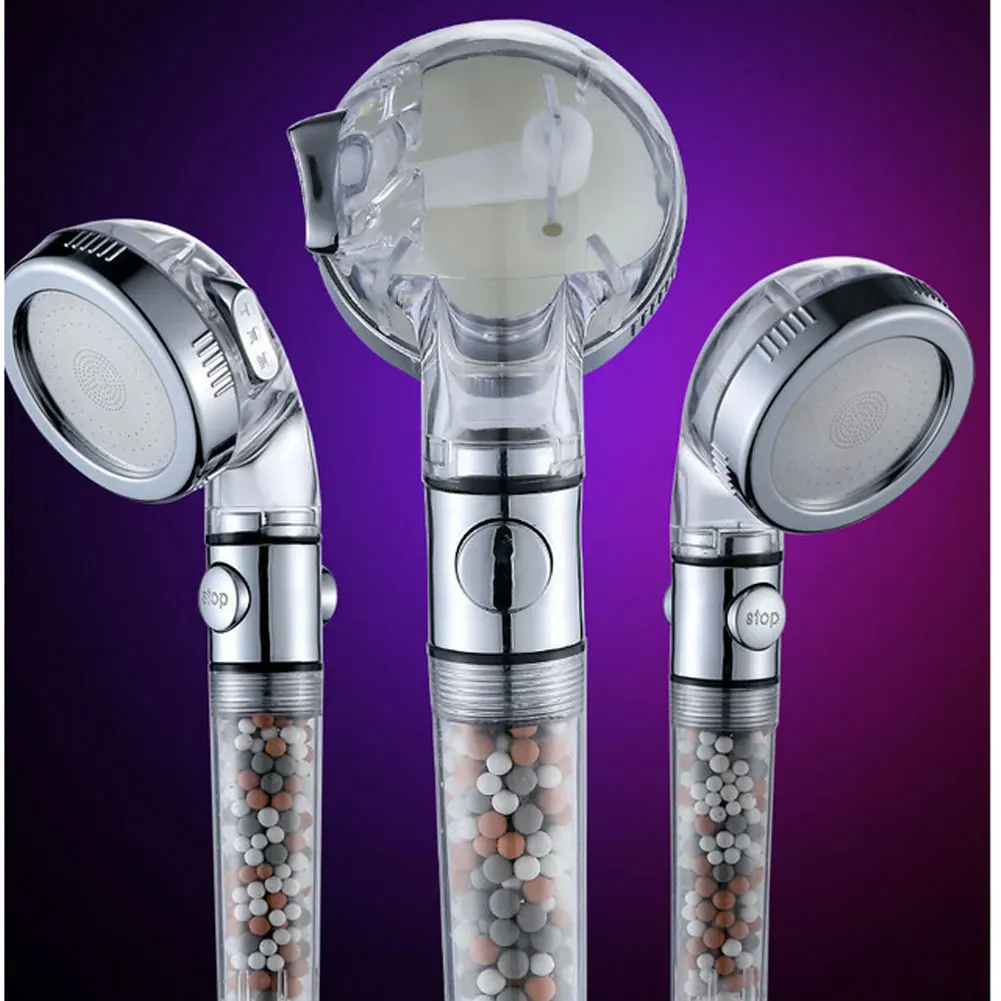 

Anion Filter Shower Bath Bathroom Jetting Shower Head High Pressure Saving Water FilterReplacement Shower Kit