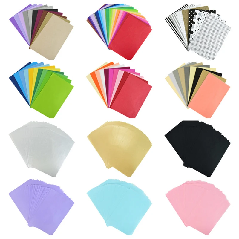100pcs Origami Square Paper Double Sided Folding Lucky Wish Paper Crane Craft DIY Colorful Scrapbooking 8x8/10x10/12x12/15x15cm