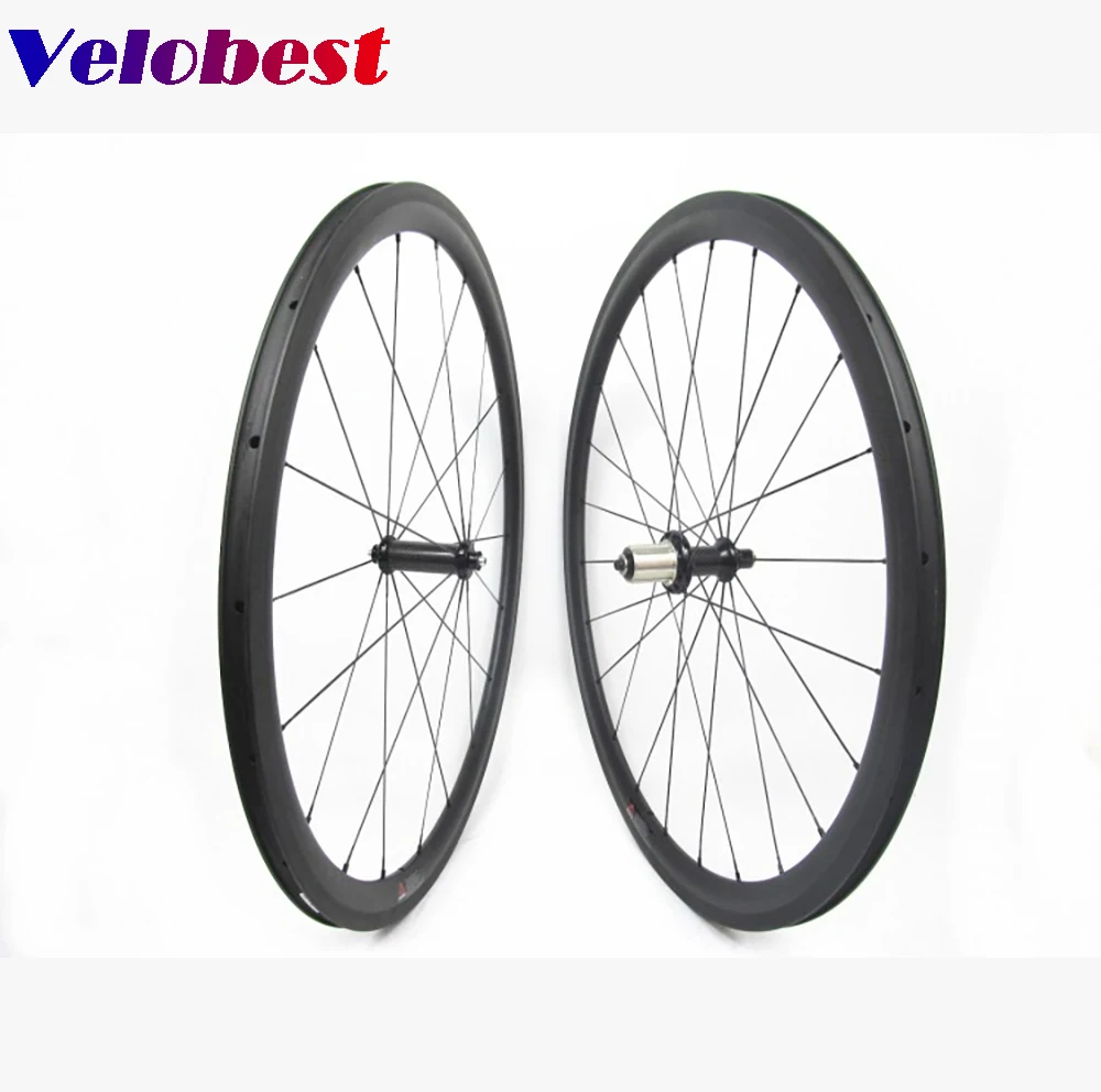25 мм v-образные Углеродные велосипедные колеса R36 карбоновая поверхность втулка