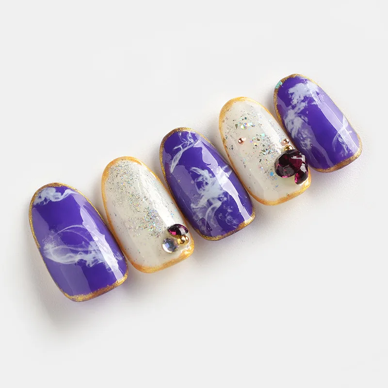 1 лист стикер для дизайна ногтей 3D цветок водная наклейка слайдер обертывания