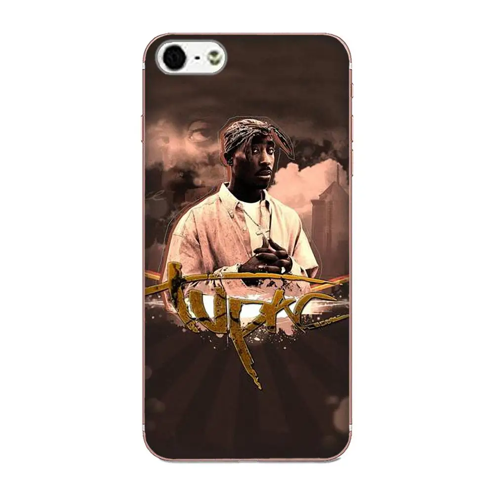 2pac Tupac Shakur мягкие чехлы для телефонов Huawei Honor Mate 7 7A 8 9 10 20 V8 V9 V10 V30 P40 G Lite Play Mini Pro P