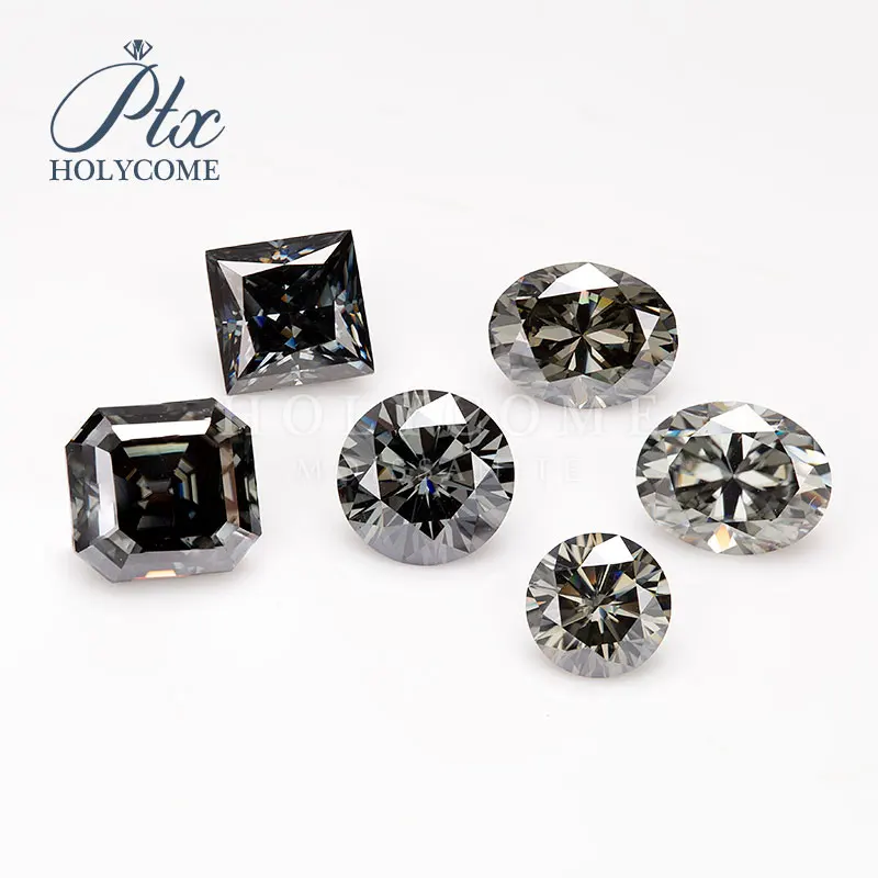 

Jewelry wholesale asscher cut 7*7mm 2ct synthetic moissanite diamond loose for jewelry making