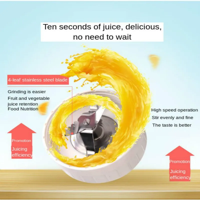 Миниатюрная портативная соковыжималка смузи Smothie Maker блендер экстрактор Be машина