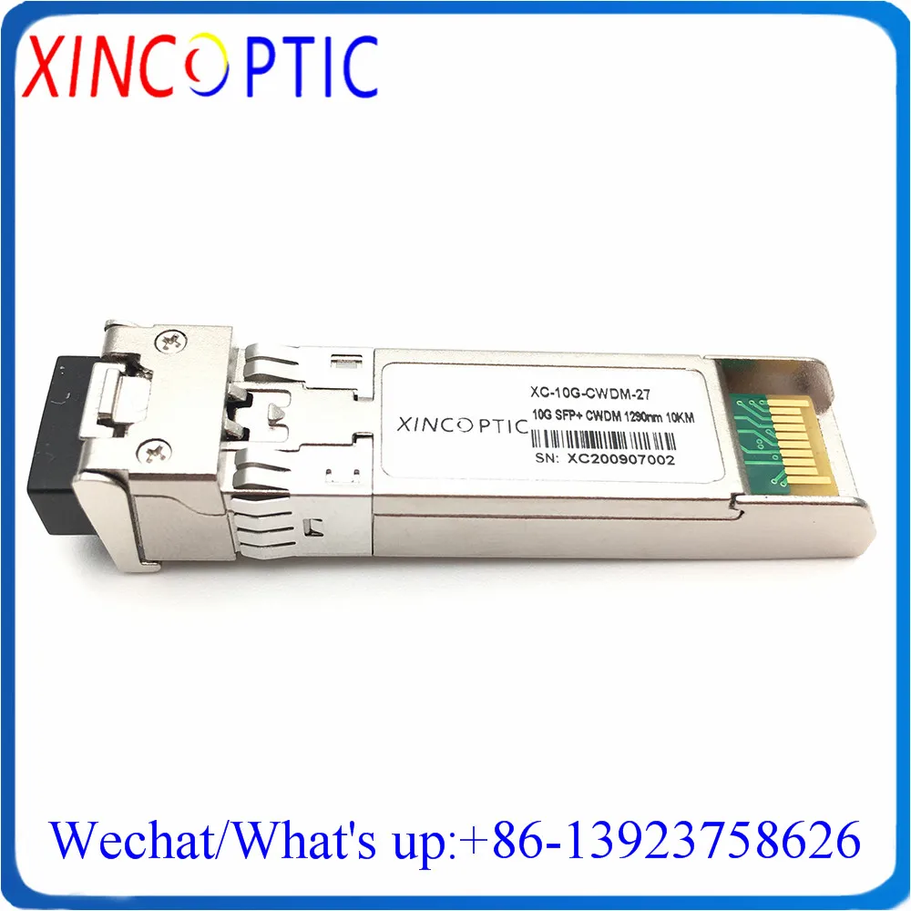 

10G 10KM 1290nm CWDM SFP+ Transceiver Module,10Gbps 1270-1330nm 10km 10G 1270~1450nm Dual Duplex LC CWDM SFP Fiber Optic Module