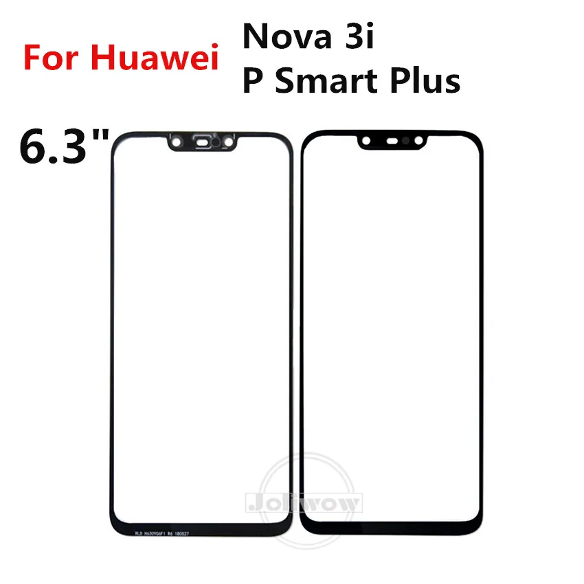 Сенсорная панель для Huawei nova 3i 3 i P Smart + plus передняя крышка внешнего стекла запчасти