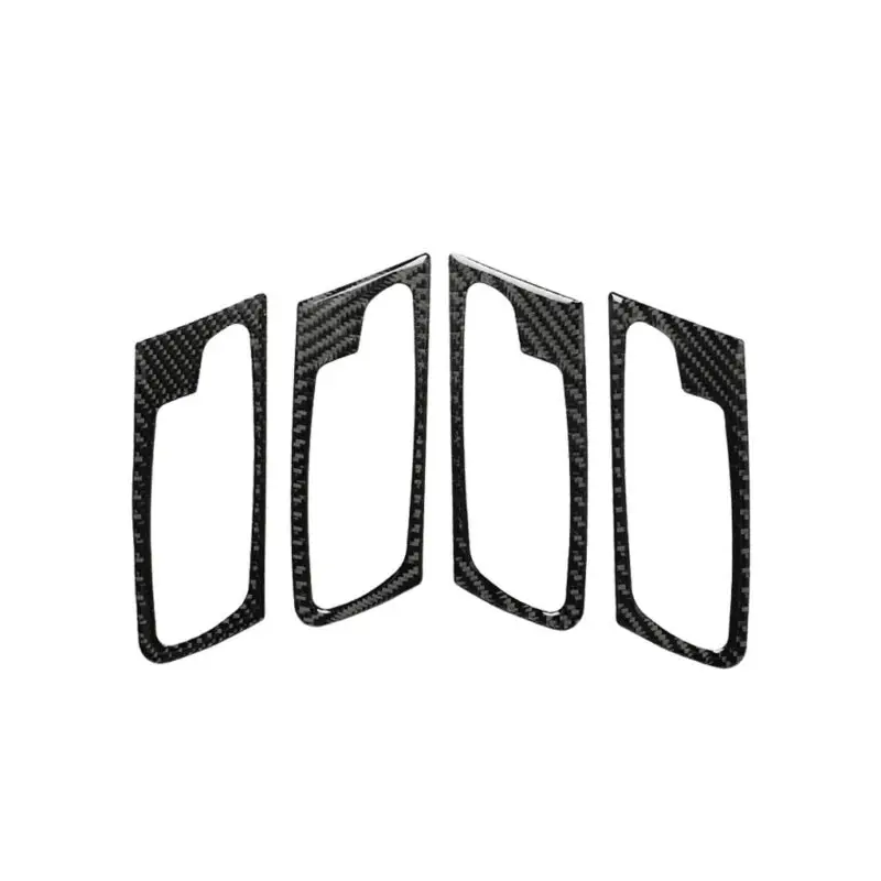 

Inner 4pcs Door Handle Cover Trim Carbon Fiber for BMW X5 E70 X6 E71 2008-2013