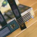 10 шт. кор. 2 мм 2B HB черный 2,0 мм механический карандаш со свинцовым наполнителем 120 мм