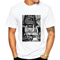 forging power hammer blacksmith t shirt from jules verne the begums fortune fashion cool tee shirt