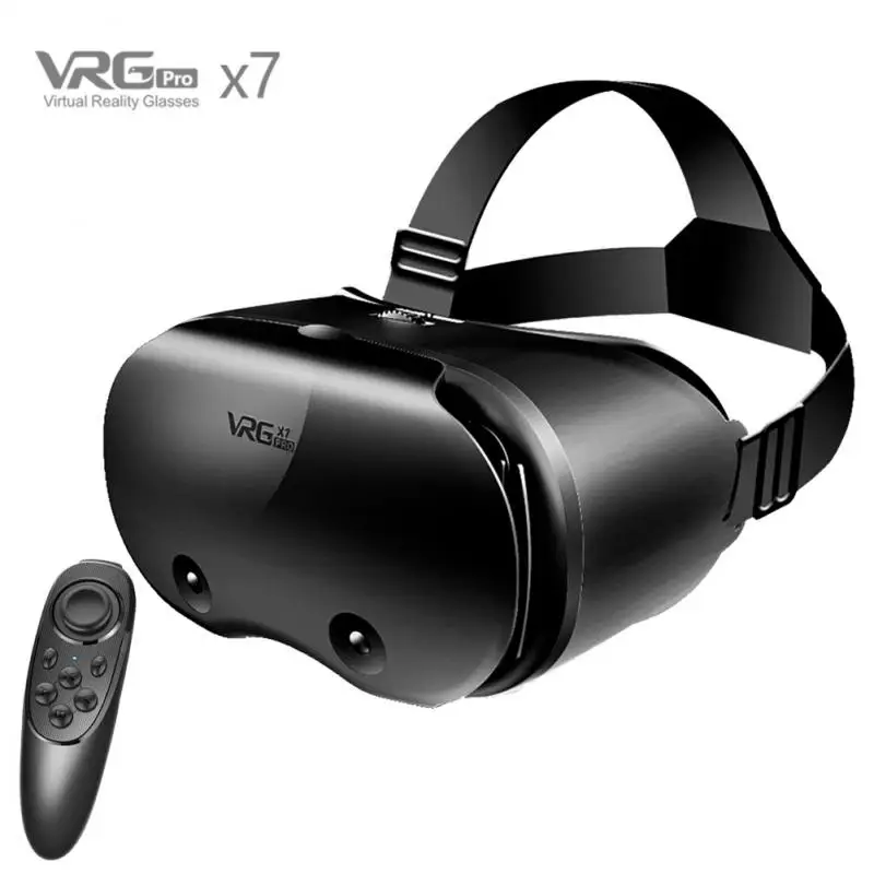 3D VR-гарнитура VRGPRO X7 шлем виртуальной реальности для смартфонов линзы телефона с