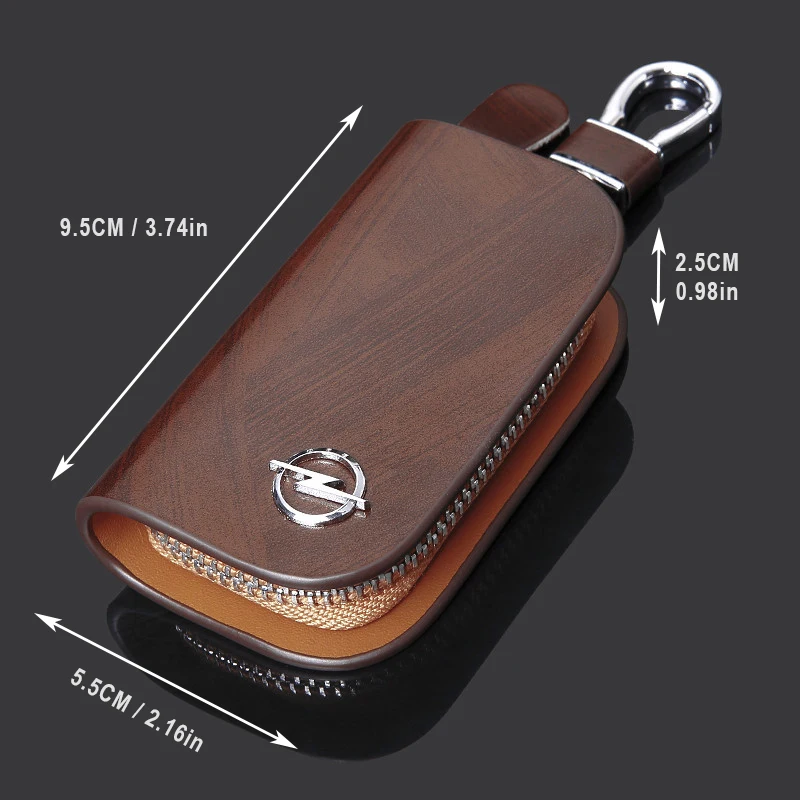 

Leather Car Logo Key Case Cover Shell Holder For Opel Astra A J H Insignia Corsa Zafira b Vectra Mokka Vivaro Meriva Accessories