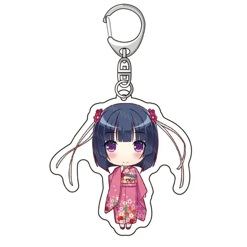 Анимационная игра Nekopara брелок супер милая аниме девушки кот шоколад ваниль