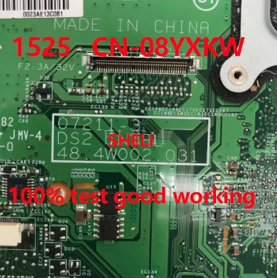 Материнская плата SHELI для ноутбука DELL Inspiron 1525 материнская GM965 07211-3 48 4w002. 031 CN-08YXKW