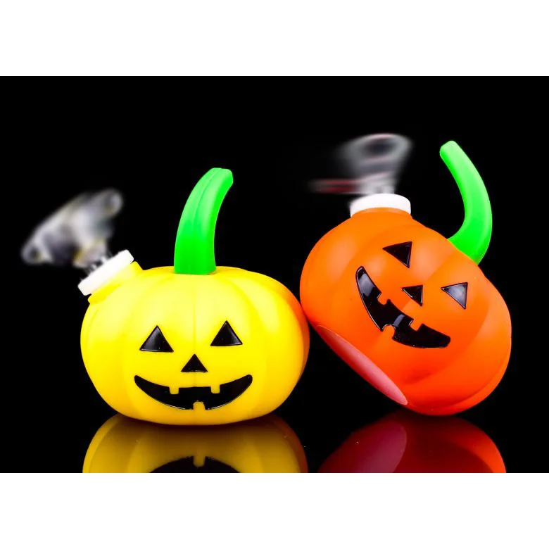 Силиконовая Тыква MINI BONG со съемной стеклянной чашей | Дом и сад