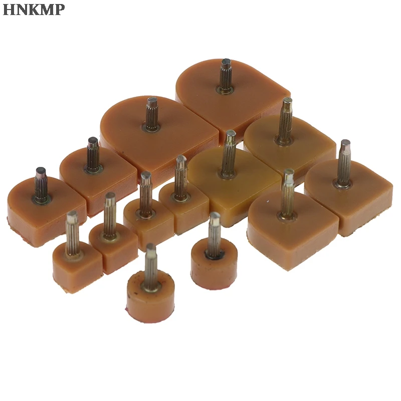 

5 Pairs Brown High Heel Shoes DIY Repairs Tips Pin Dowels Lifts Replacement High Qualiy