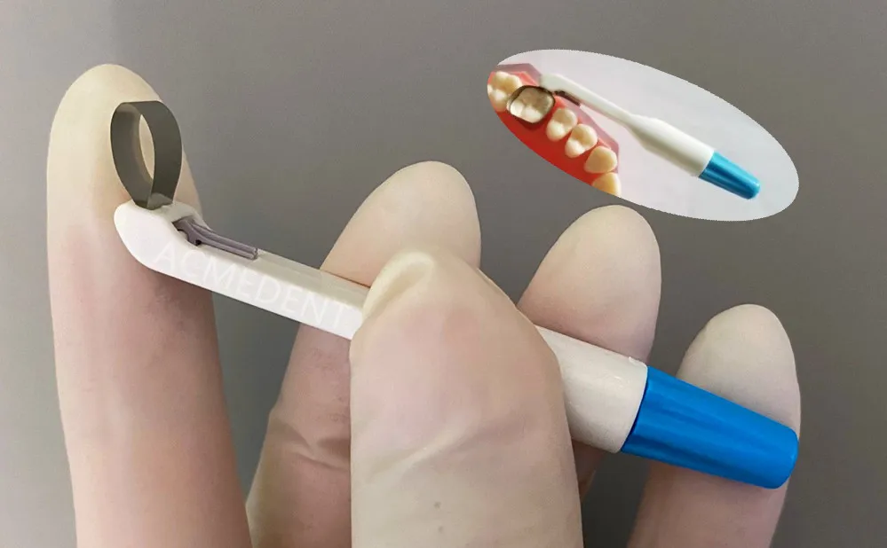 10 шт. 6 мм зубной Pro Matrix Band Matrice Bands композитные резиновые матрицы заполнение SS Molar