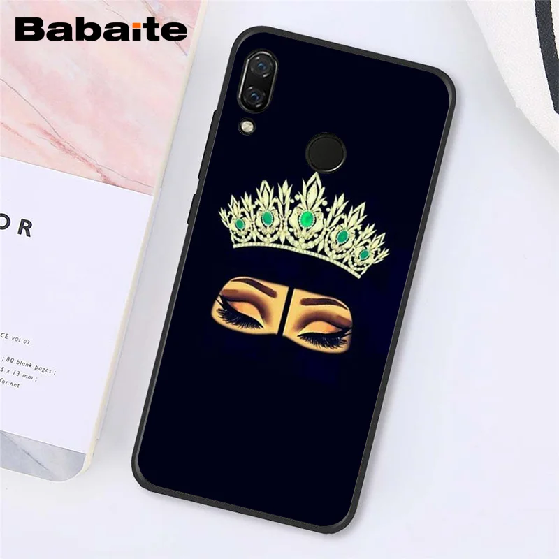 Babaite Женский хиджаб лицо мусульманская исламская девушка глаза чехол для