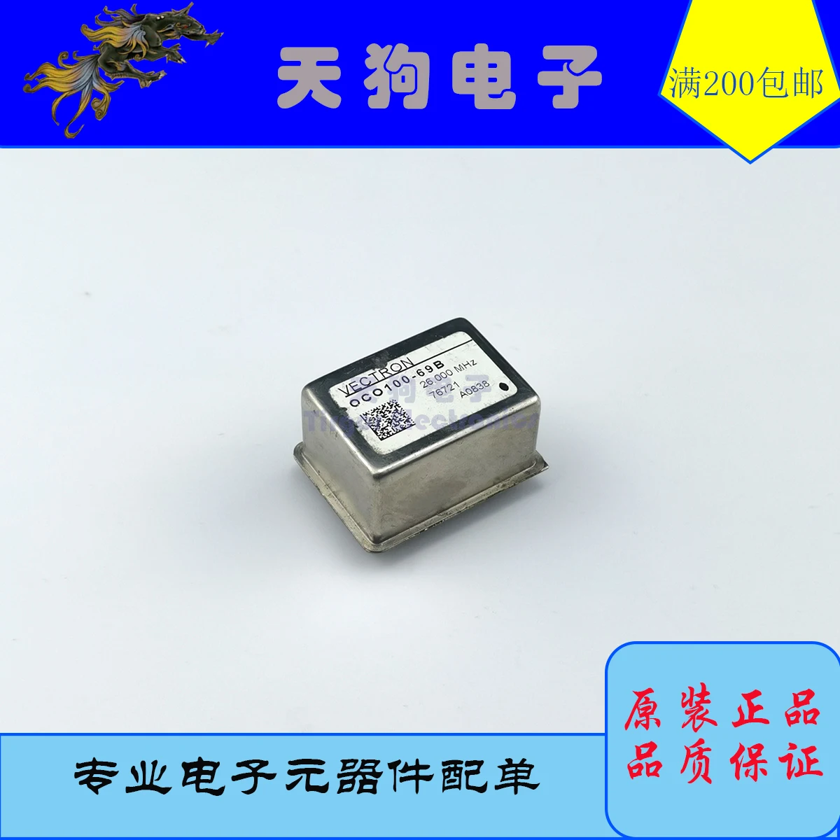 

Oco100-69b 26MHz OCXO Crystal Oscillator SC Cut 5V Square Wave Second-hand