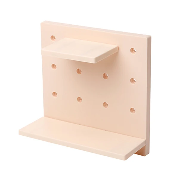 DIY Пластиковые настенные крепления стеллаж для хранения отверстие ПЛАСТИНА