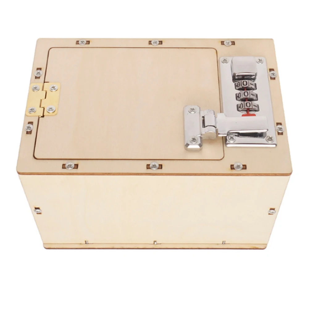 Kids DIY Mechanical Password Box Toy Science School Projects Experiment Kits Boy Physic Fun Invention innovation | Игрушки и хобби