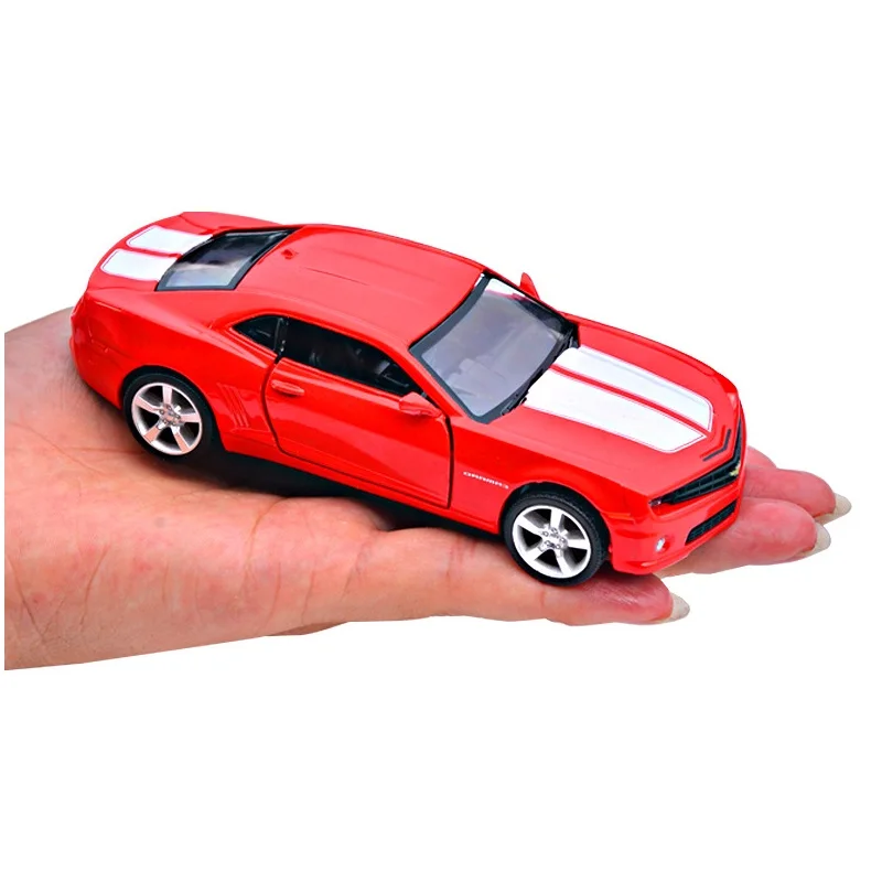 1/36 маленькая литая Автомобильная серия Chevrolet Camero размер 5 дюймов 2 открытые двери
