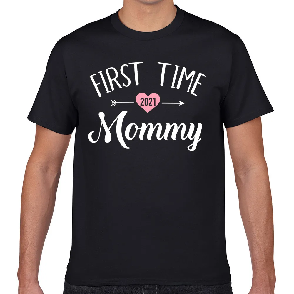 

Tops T Shirt Men mommy 2021 Casual Black Geek Short Male Tshirt fa004