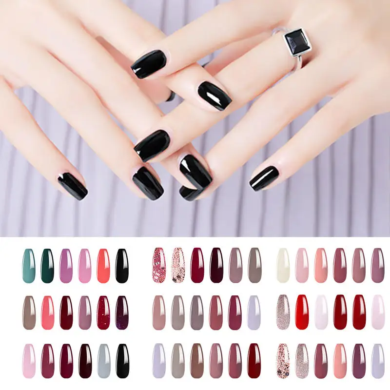 Доставка из Испании Elite99 букет невесты 6 штук в партии комплект Гель лак набор 10 мл