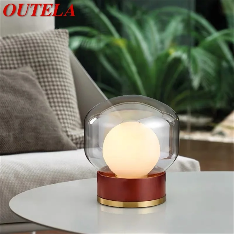 

OUTELA Modern Creative Table Lamp LED Desk Lighting Decorative for Home Living Room