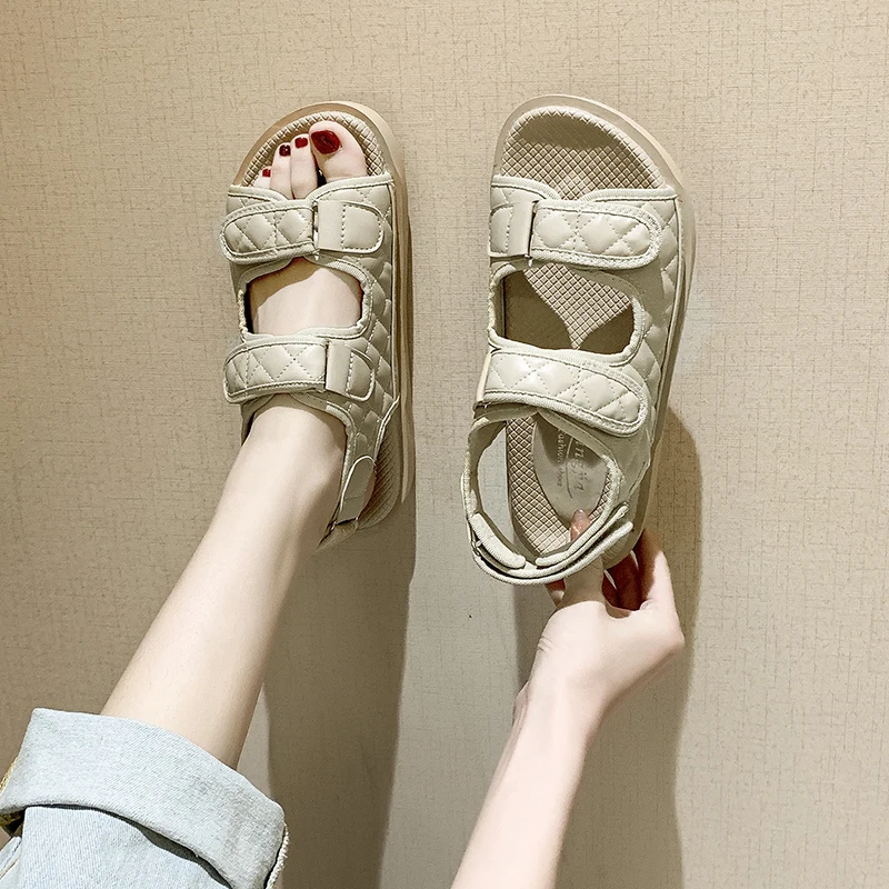 Сандалии женские для отдыха на пляже пикантные Босоножки с открытым носком