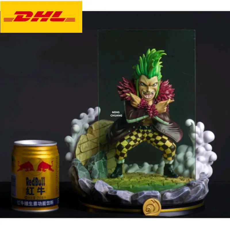 

8"Anime One Piece Statue Barto Club Bust Bartolomeo Full-Length Portrait Barrier To The Fruit GK Action Figure Toy BOX 21CM V472