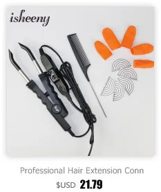 Isheeny Fusion плоский наконечник человеческих волос для наращивания 1" бархат Remy Кератин капсулы 100 шт прямые европейские волосы
