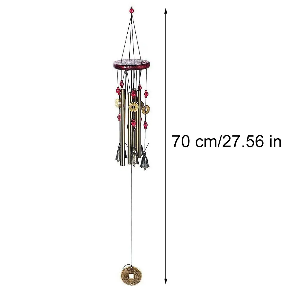 

Outdoor Living Wind Chimes Yard Garden Wind Chime Metal Chinese Traditional Vintage Hanging Bells Garden Wind Chimes Ornaments